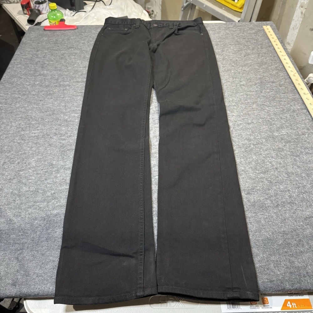J Brand Jeans Mens 32x33.5 Cotton Blend Stretch Kane Slim Straight Made In USA